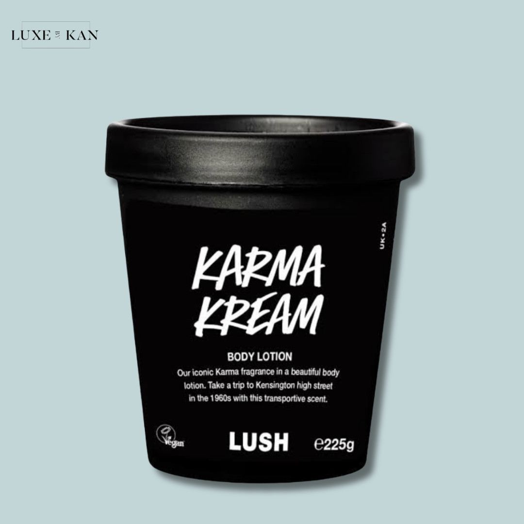 *RARE* Lush Cosmetics Karma popular Kream Lotion