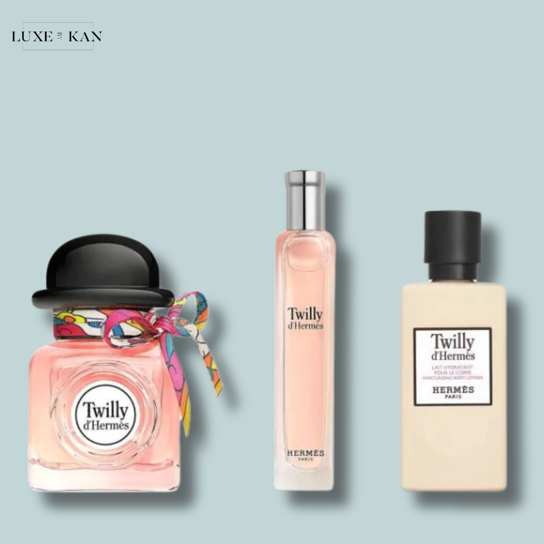 HERMES Twilly d'Hermès eau de parfum gift set – Luxe by Kan HERMES Twilly d'Hermès eau de parfum gift set – Luxe by Kan