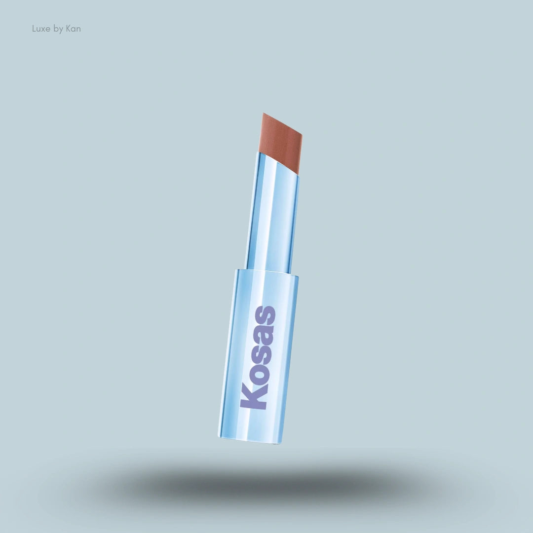KOSAS WET STICK MOISTURIZING SHINY SHEER LIPSTICK 3.1G (VARIOUS SHADES)