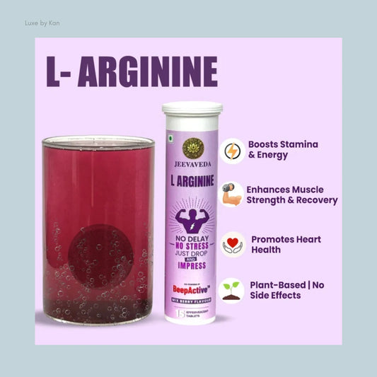 Jeevaveda L-Arginine Effervescent Tablets