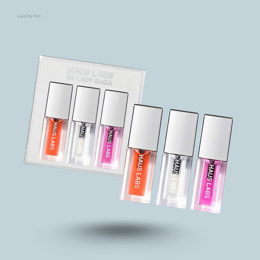 Haus Labs Mini Phd Hybrid Lip Oil Trio