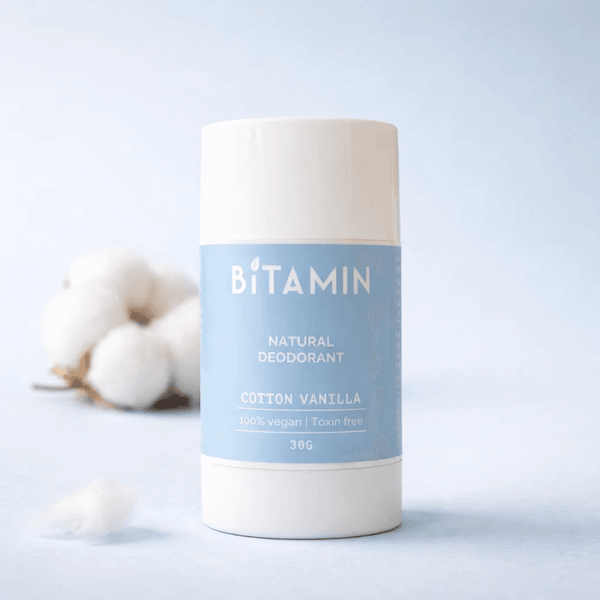 Bitamin Cotton Vanilla Natural Deodorant 30g