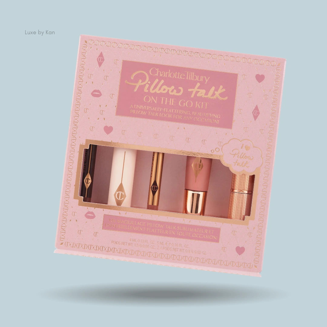 リップライナー Charlotte Tilbury Pillow Talk On The Go Pillow Talk On The Go: Mini Pillow Talk Makeup Gift Set Walk