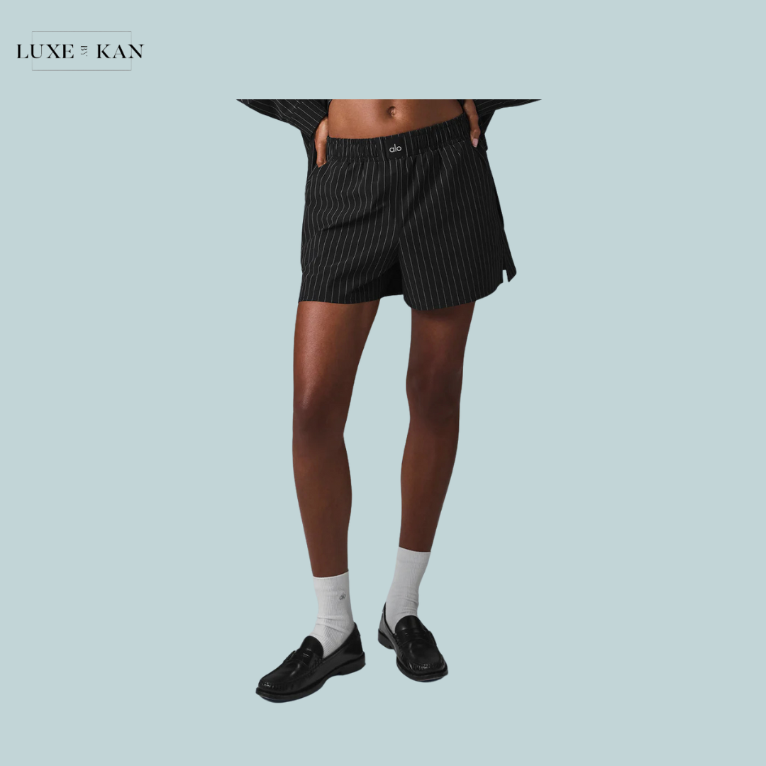Alo Pinstripe Daylight Boxer Short