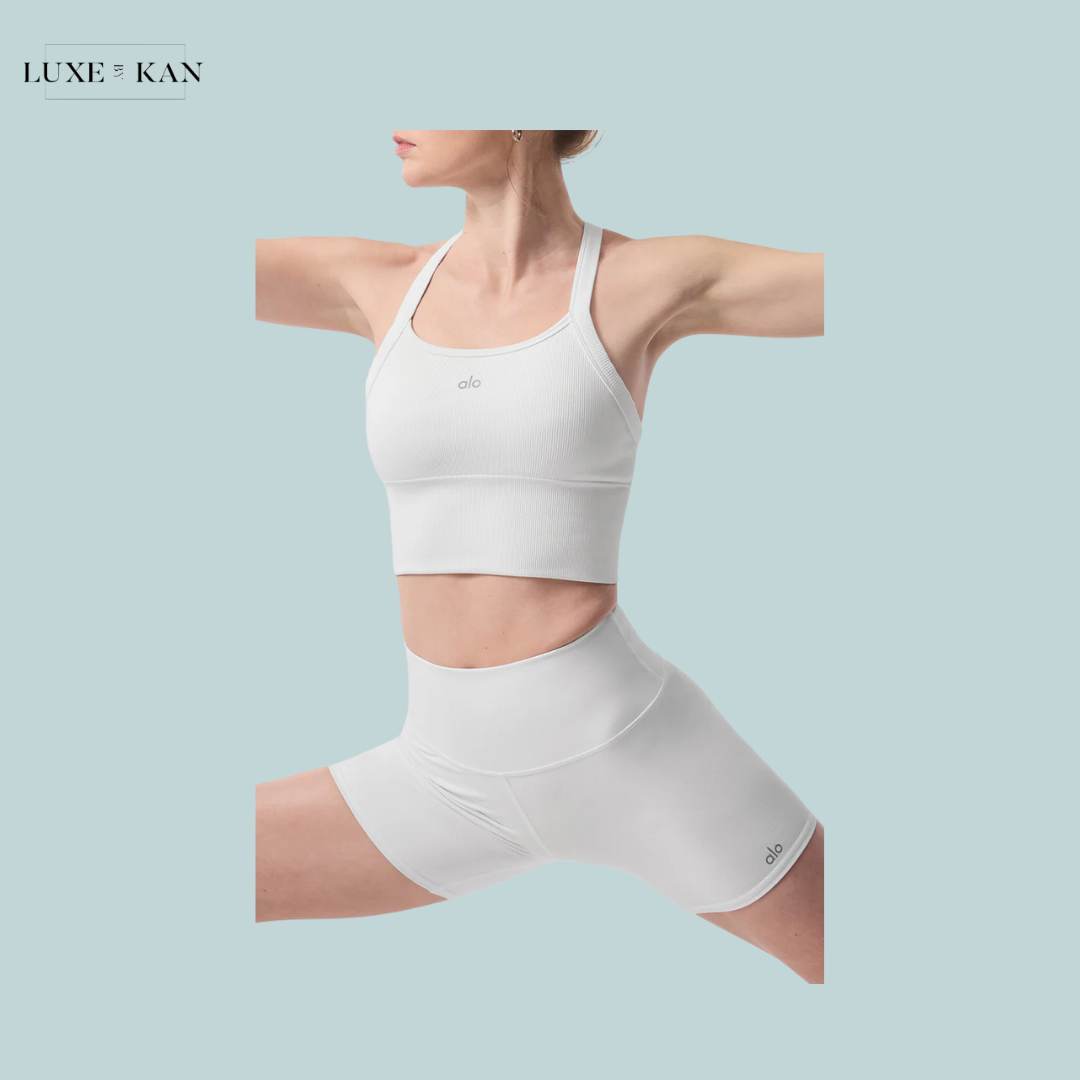 Alo Seamless Ribbed Favorite Bra Tank