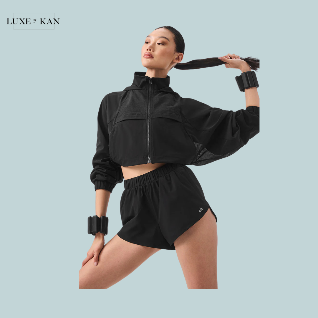 Alo Cropped Playmaker Jacket
