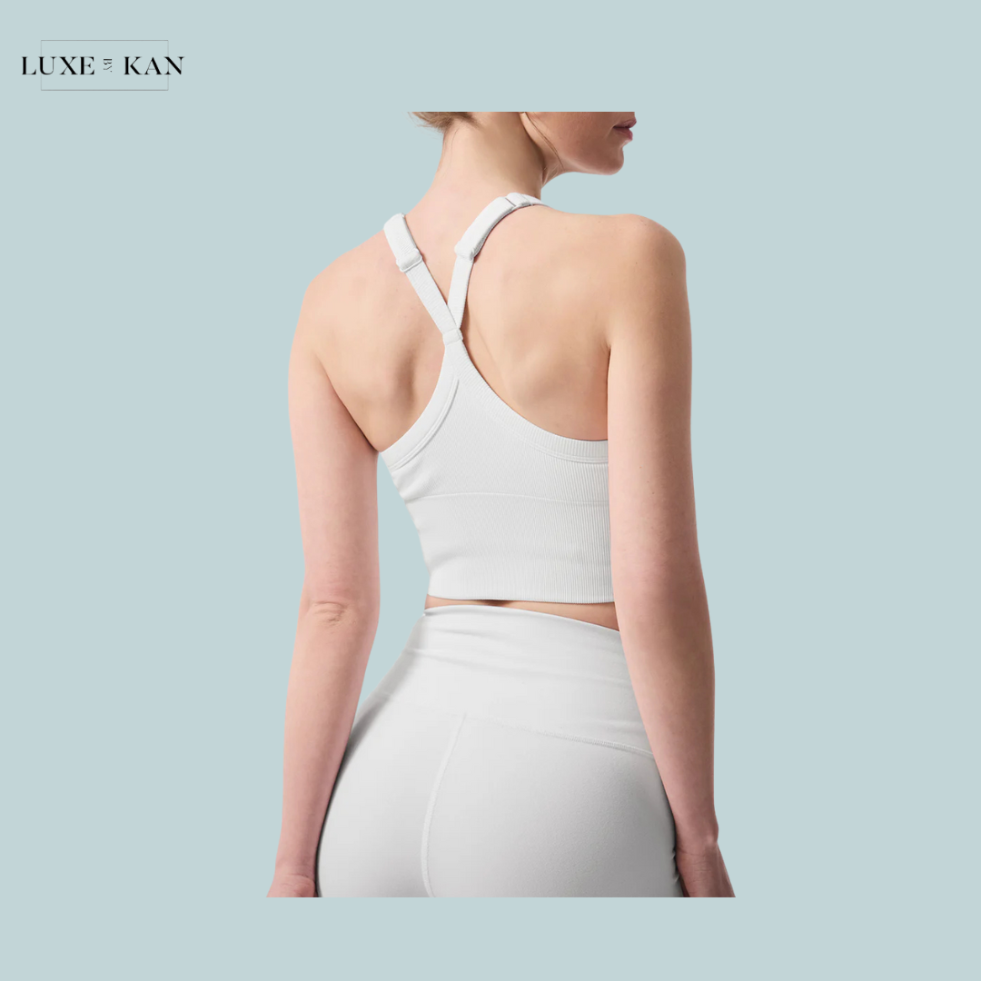 Alo Seamless Ribbed Favorite Bra Tank