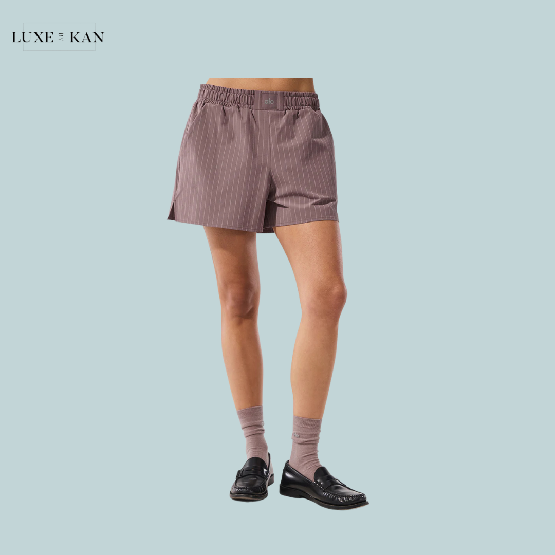 Alo Pinstripe Daylight Boxer Short