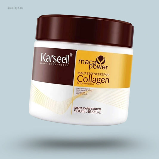 Karseell Collagen Hair Treatment Mask with Argan Oil for Intense Hydration and Repair 500g