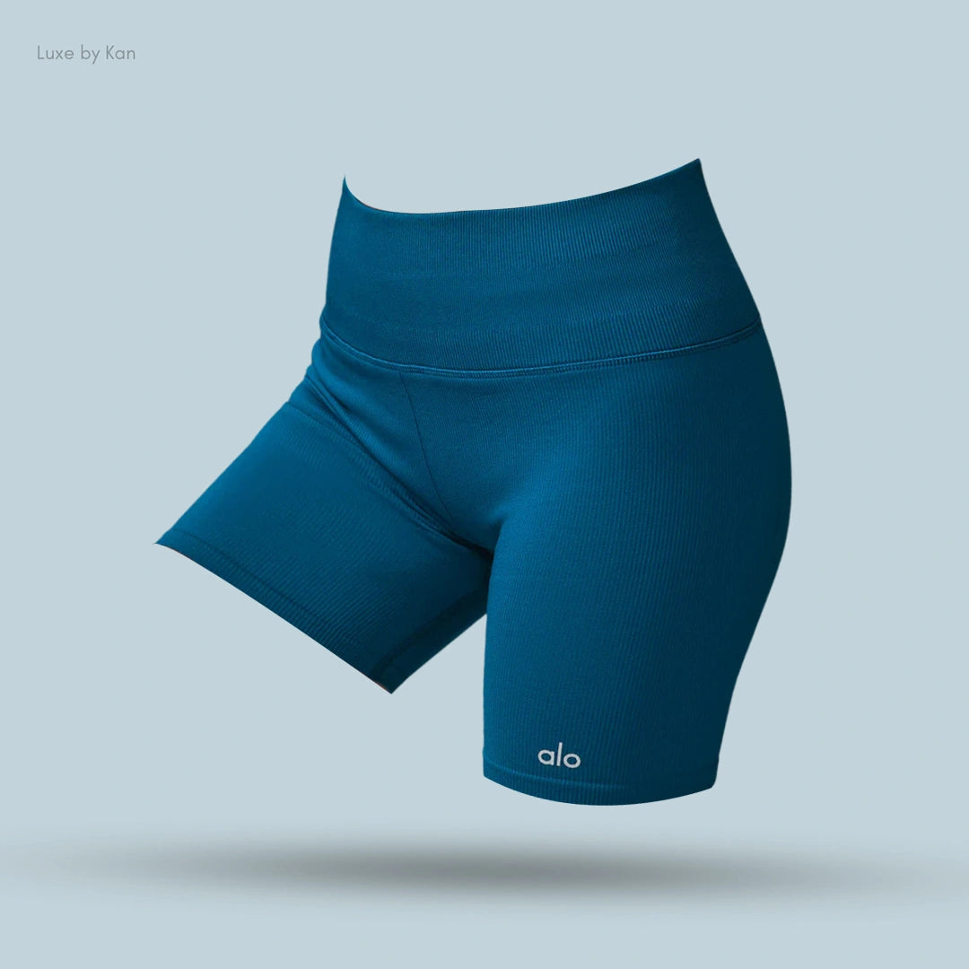 Alo 5" Seamless Ribbed Favorite Short