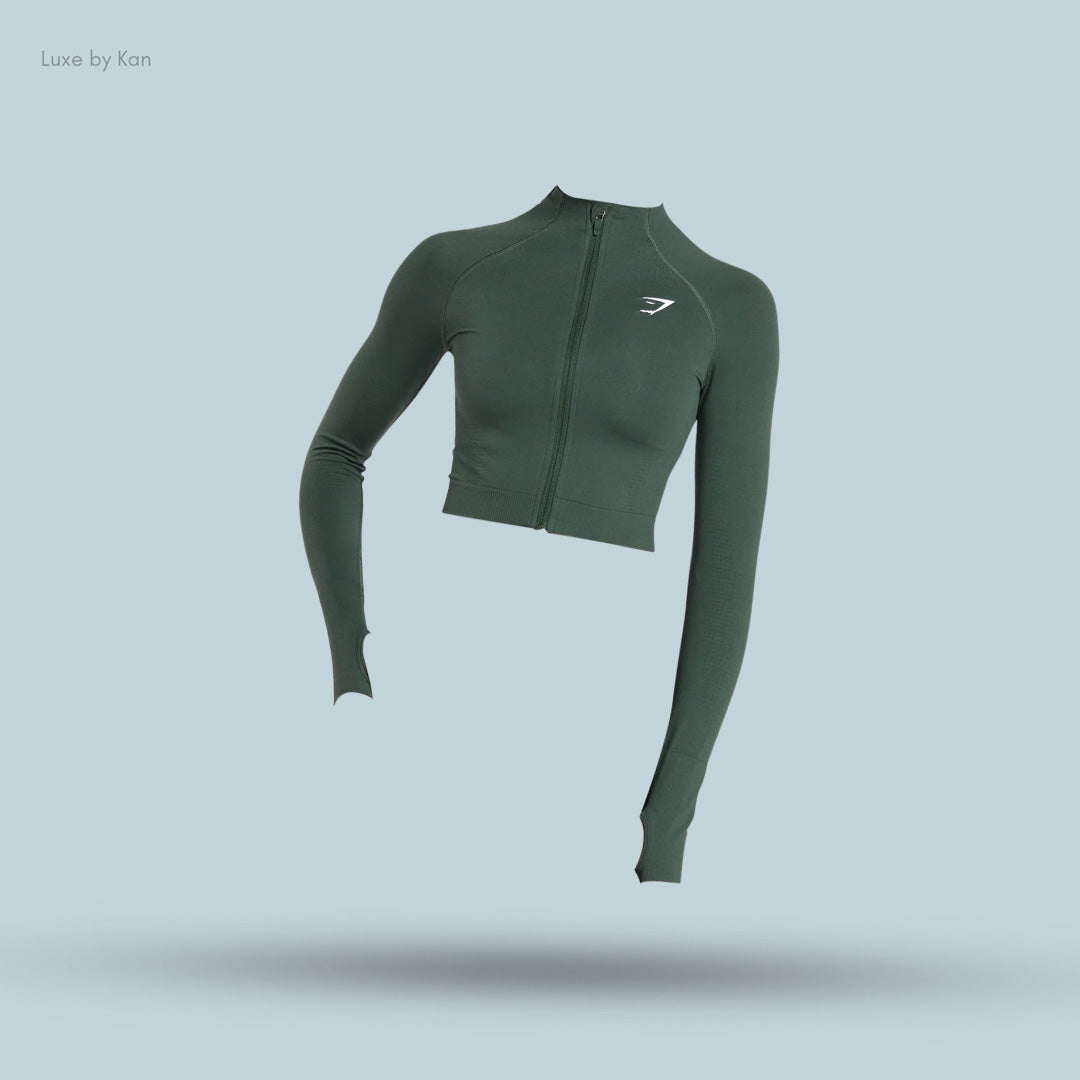 Gymshark Vital Midi Zip Up Jacket
