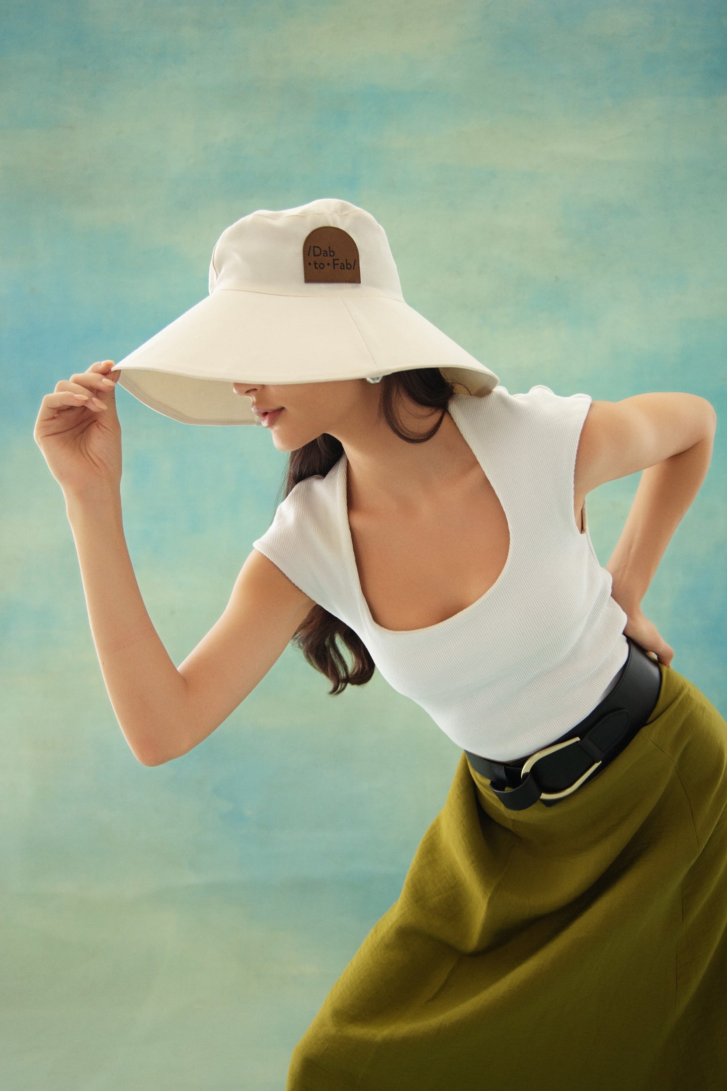 DAB TO FAB Rococo UPF (ultraviolet protection factor) 50+ hat