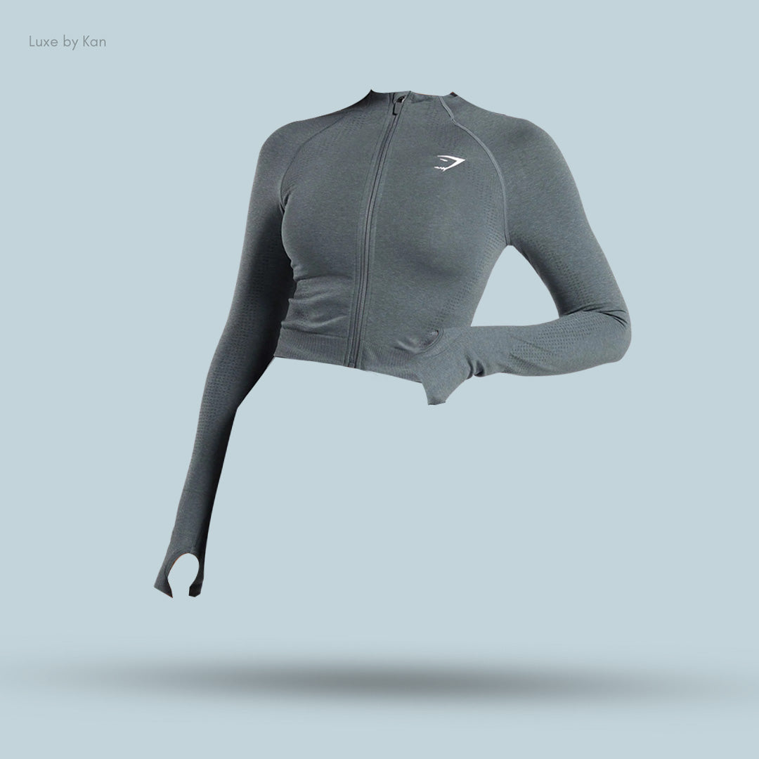 Gymshark Vital Midi Zip Up Jacket