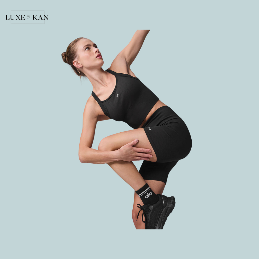 Alo Seamless Ribbed Favorite Bra Tank