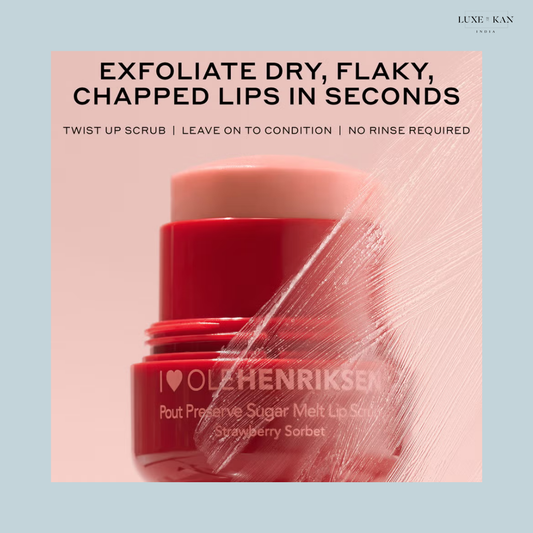 Ole Henriksen Pout Preserve Sugar Melt Lip Scrub- Strawberry Sorbet