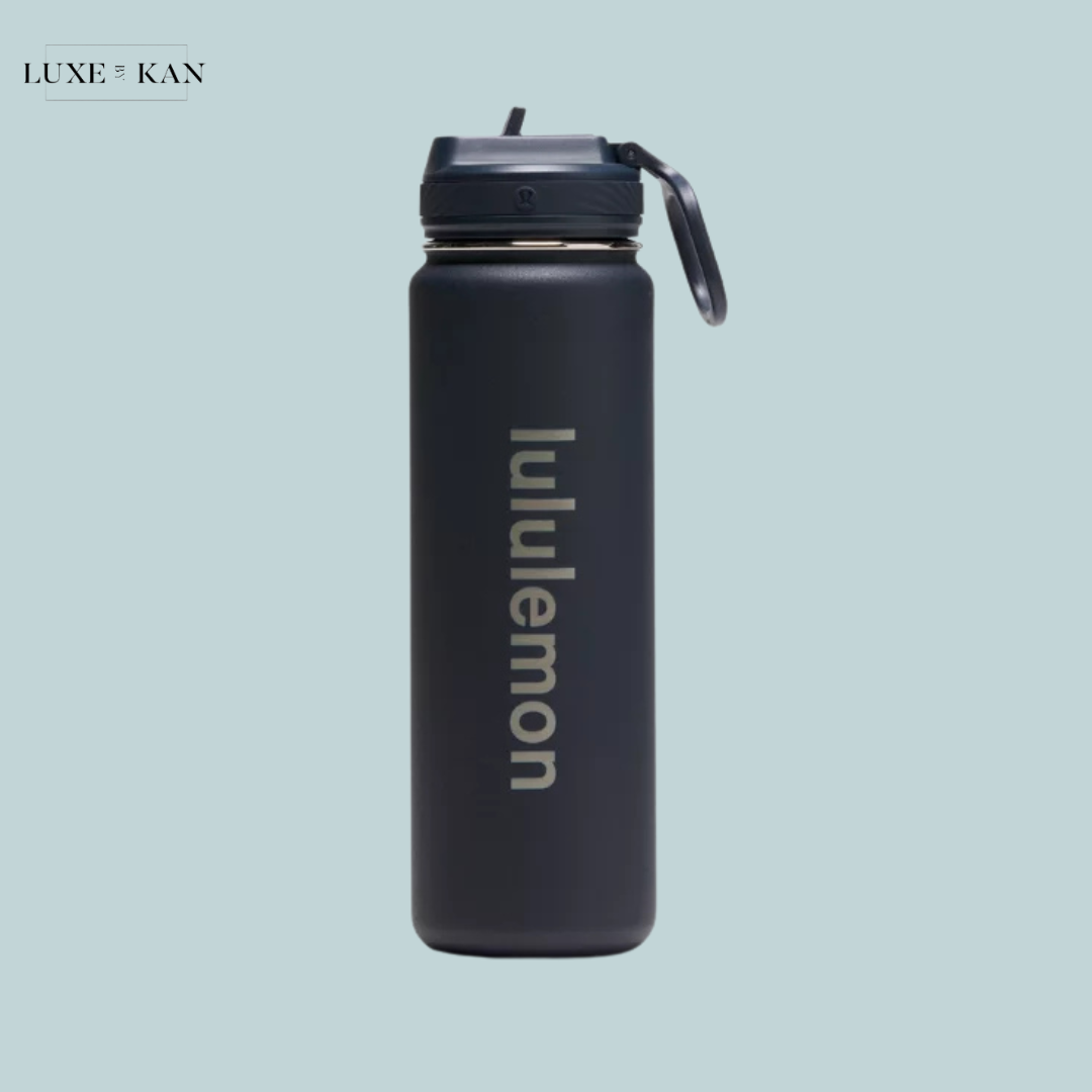 Lululemon Back to Life Sport Bottle 24oz Straw Lid