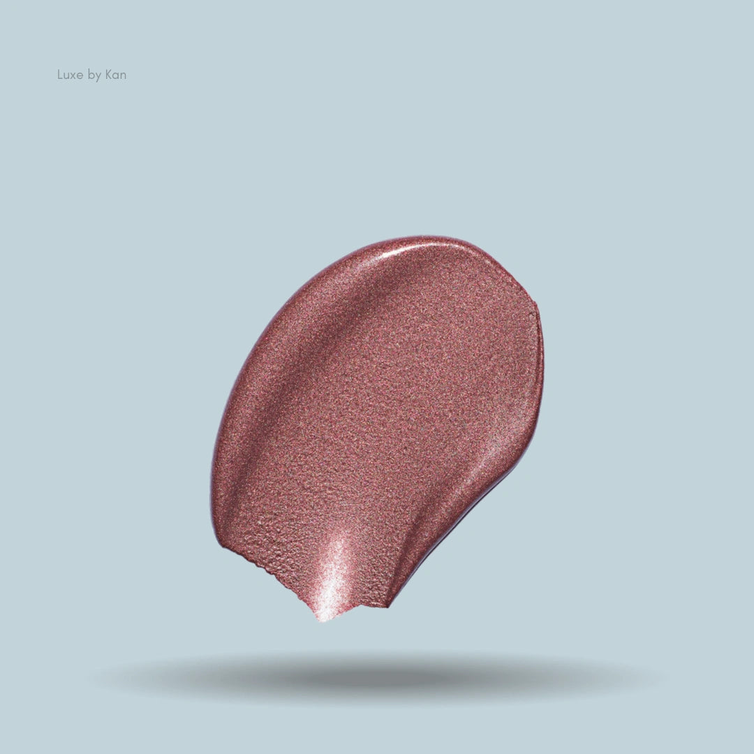 Armani caramel eye tint liquid eyeshadow swatch.