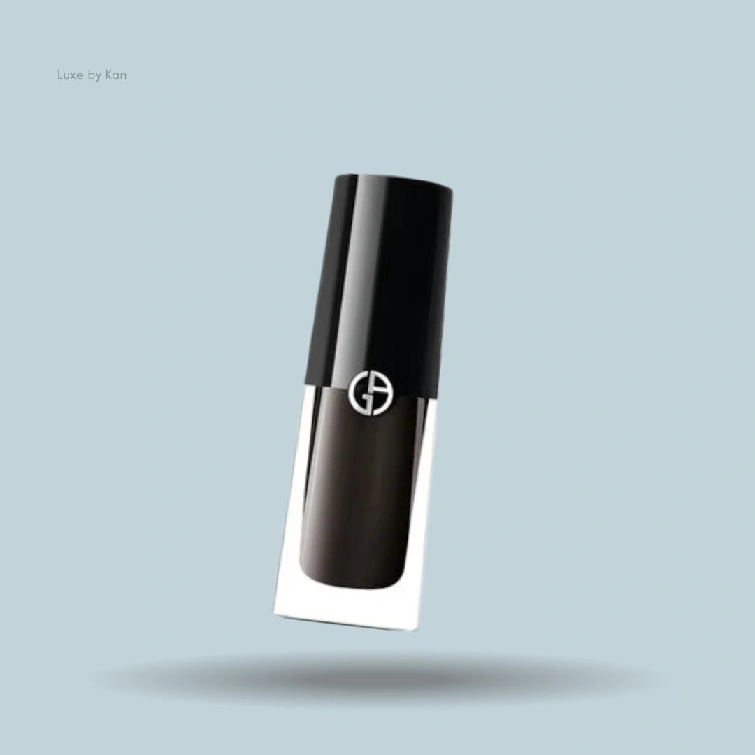 Armani caramel eye tint liquid eyeshadow tube.
