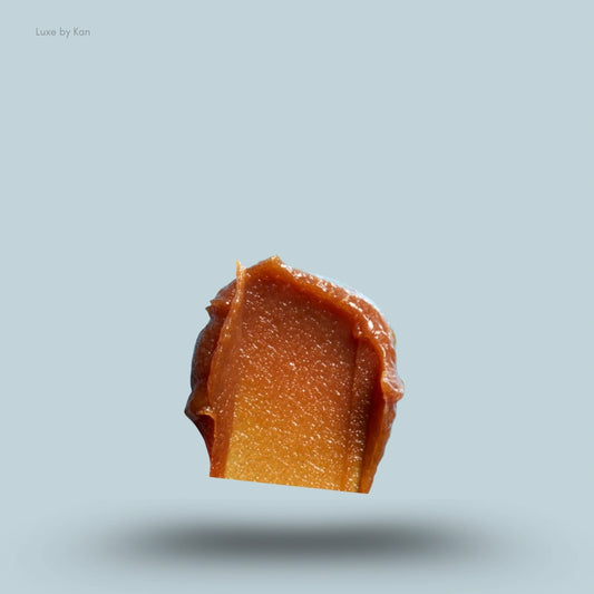 ملمع للوجه بالسكر الطازج