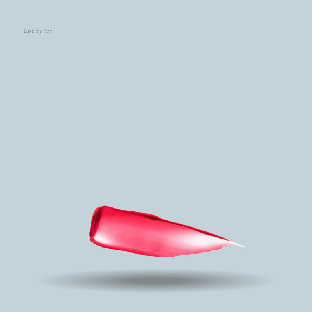 Pink-tinted balm swatch from the Augustinus Bader x Sofia Coppola collection.