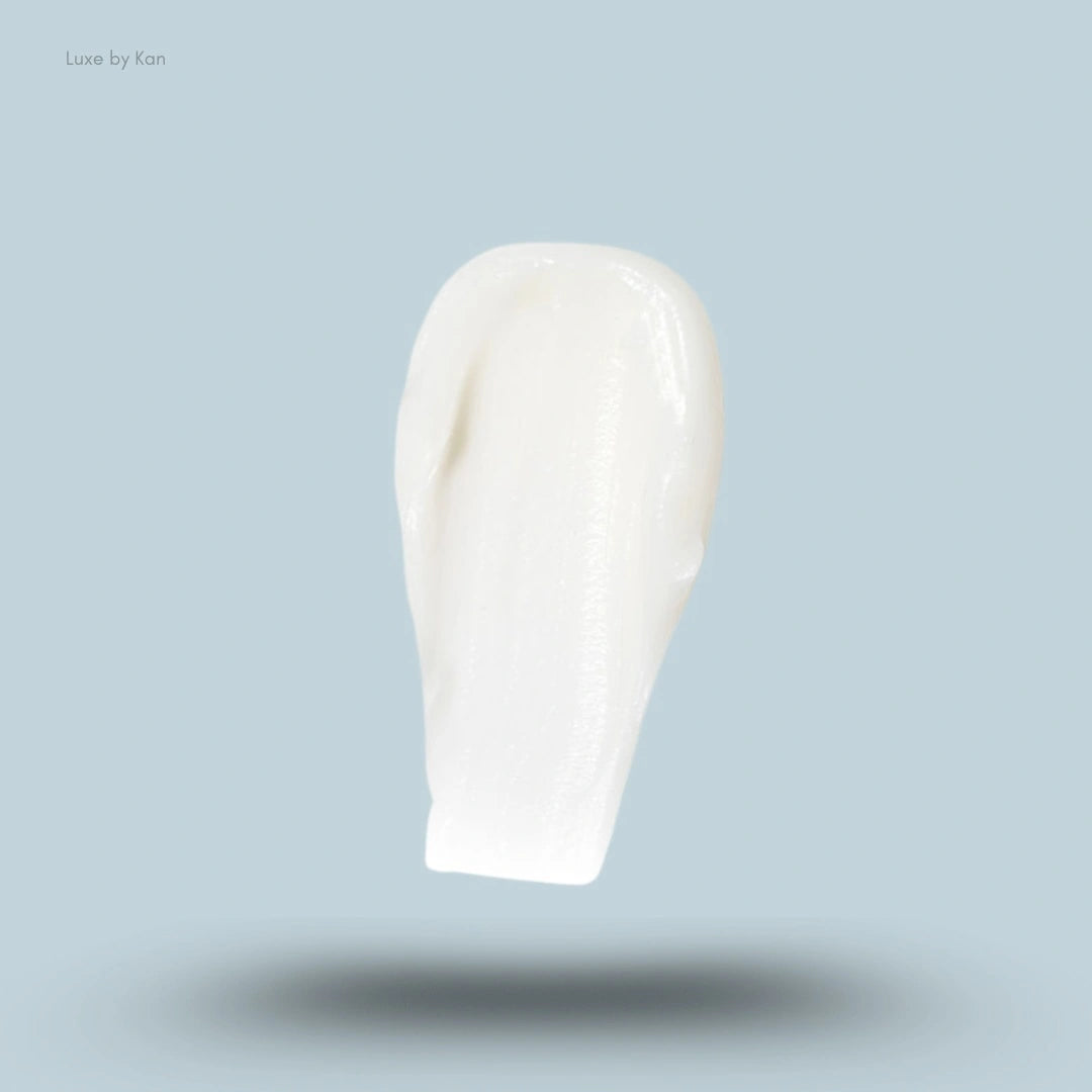 Swatch of biossance squalane + omega repair cream.