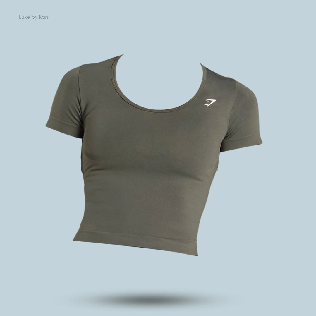 Gymshark Everyday Seamless Tight Fit Crew Neck Tee (Slim Fit)