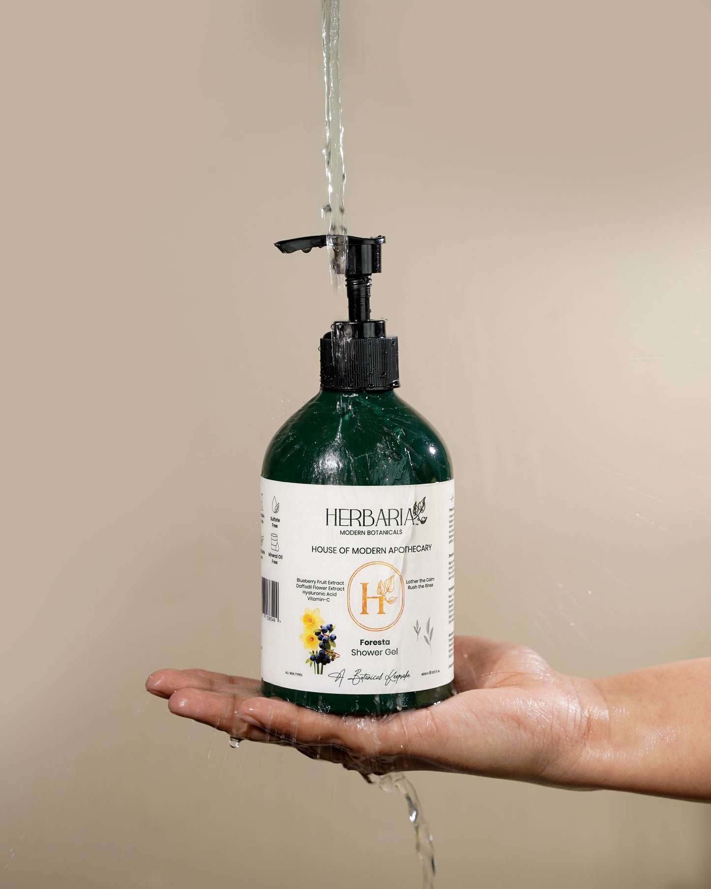 Herbaria - Modern Botanicals Foresta Shower Gel 400ml