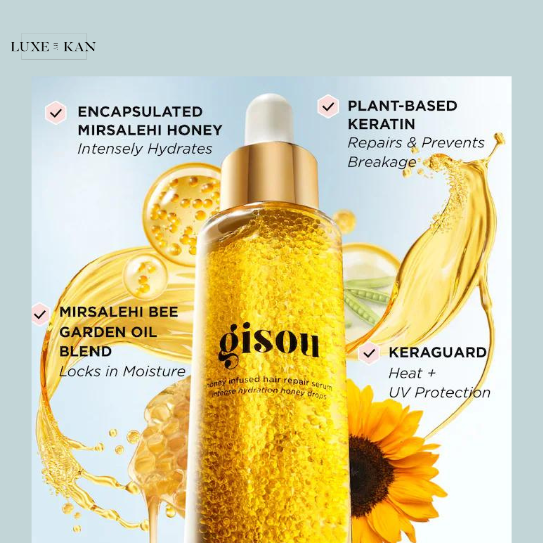 GISOU honey repair serum bottle