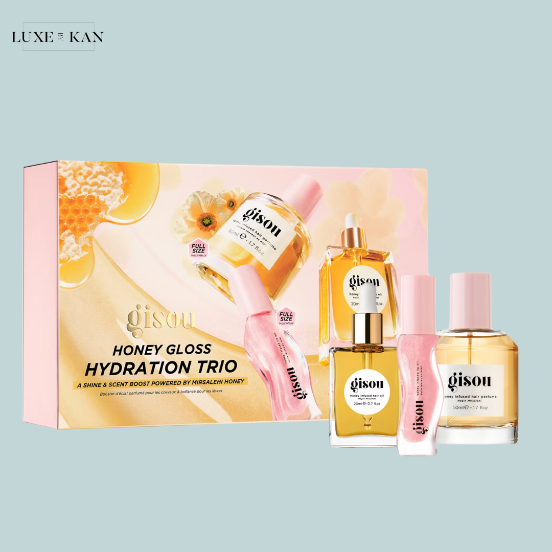 Gisou Honey Gloss Hydration Trio set.