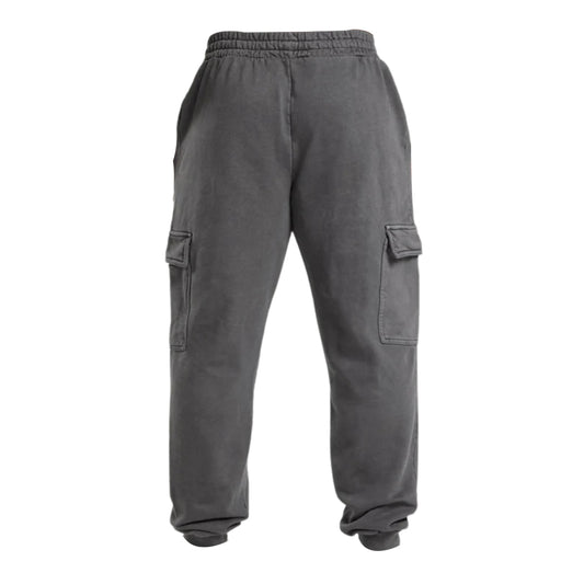 Men's premium legacy cargo pants with an elastic waistband, side pockets, and a relaxed fit.