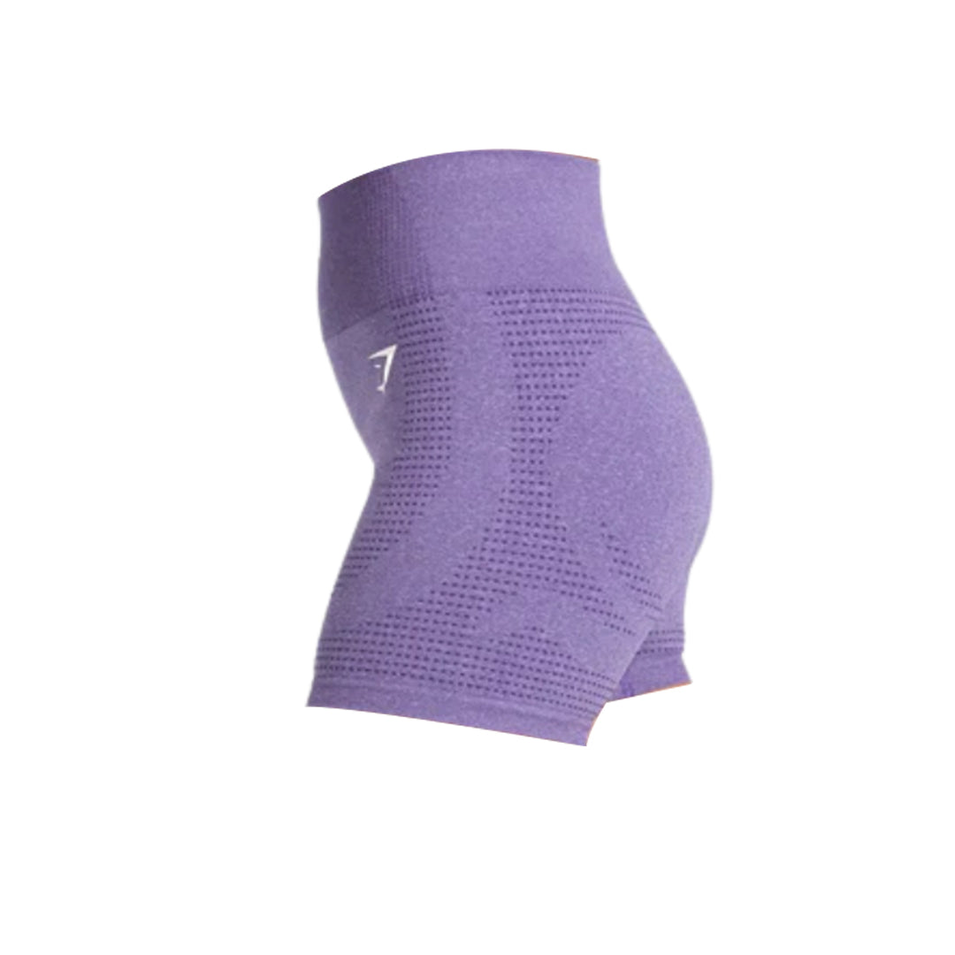Gymshark Vital Seamless 2.0 shorts, featuring a high-waisted, body-contouring fit and the Gymshark logo on the upper left thigh.