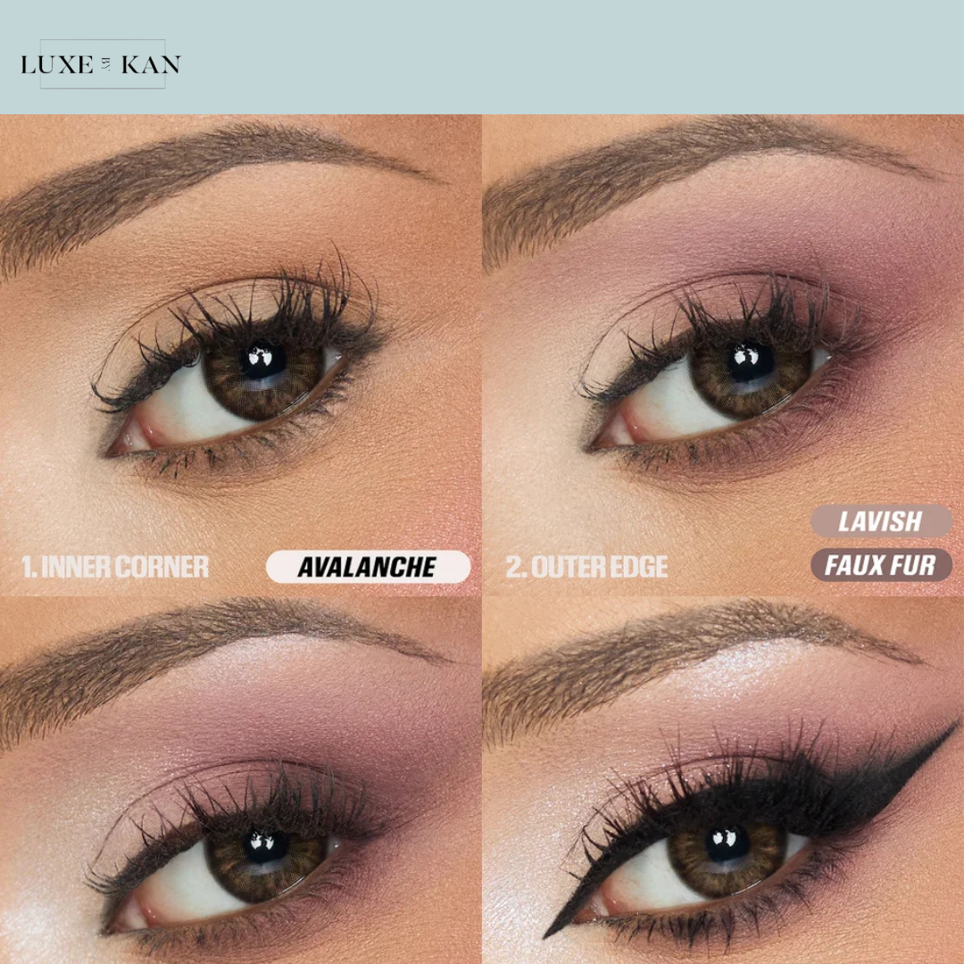 Close-up of soft skin texture with distinct eyebrows, highlighting natural beauty and a glow. Gentle lighting enhances the serene atmosphere.