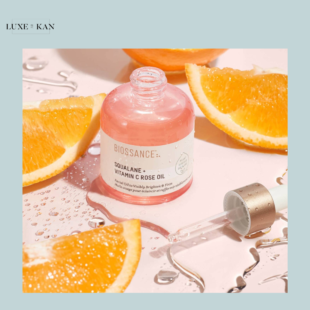 بيوسانس سكوالان + زيت الورد فيتامين سي 30 مل