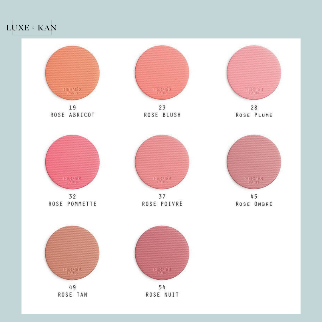 Hermès Rose Hermès Silky Blush Powder Refill
