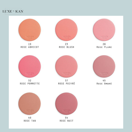 Hermès  Rose Hermès Silky Blush Powder Refill