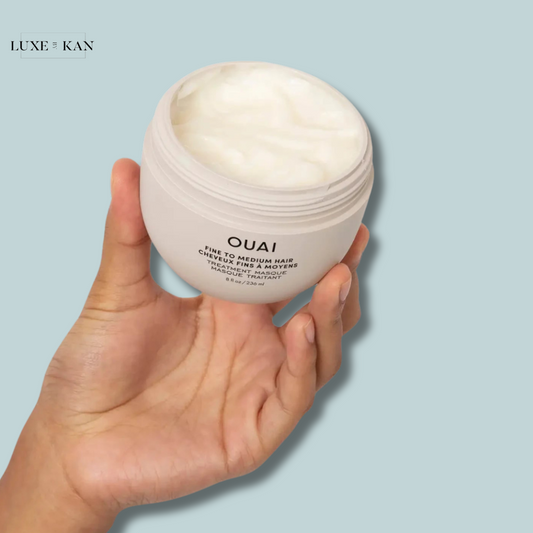 OUAI قناع معالجة الشعر الناعم والمتوسط 236 مل