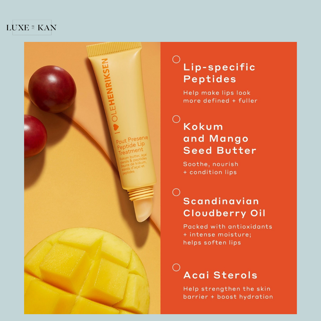 OLE HENRIKSEN POUT PRESRVE PEPTIDE LIP TREATMENT 12ML