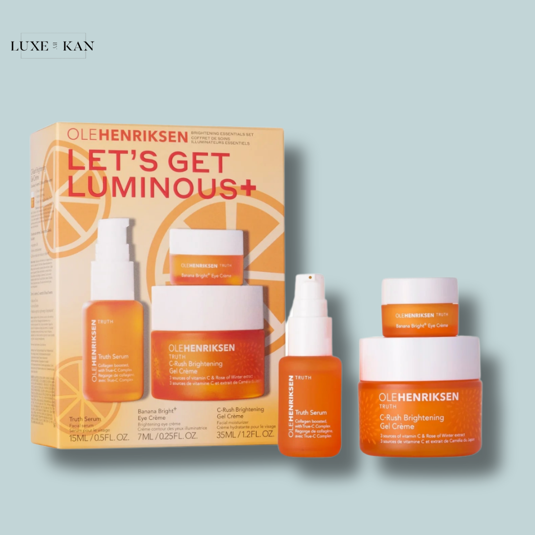 OLE HENRIKSEN LET'S GET LUMINOUS BRIGHTENING VITAMIN C ESSENTIALS SET