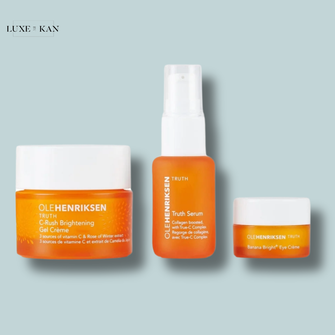 OLE HENRIKSEN LET'S GET LUMINOUS BRIGHTENING VITAMIN C ESSENTIALS SET