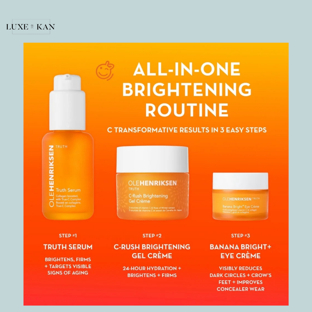OLE HENRIKSEN LET'S GET LUMINOUS BRIGHTENING VITAMIN C ESSENTIALS SET