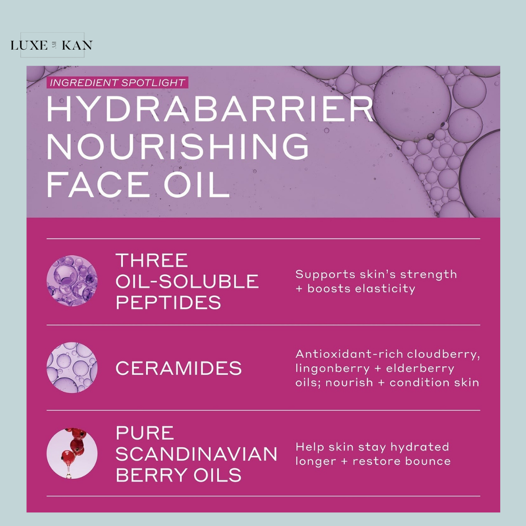 OLE HENRIKSEN STRENGTH HYDRABARRIER NOURISHING FACE OIL 30ML