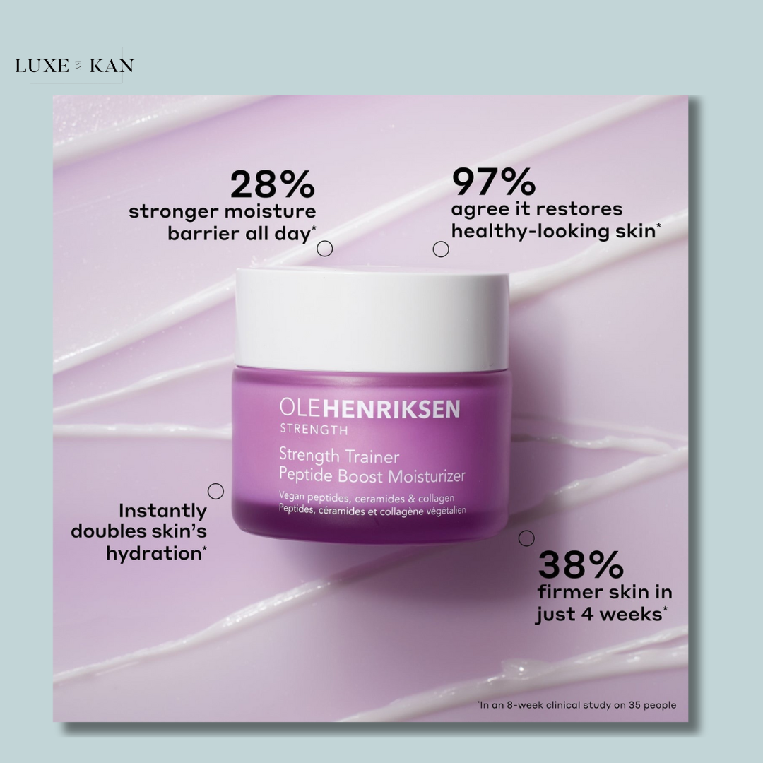 OLE HENRIKSEN STRENGTH TRAINER PEPTIDE BOOST MOISTURISER 50ML