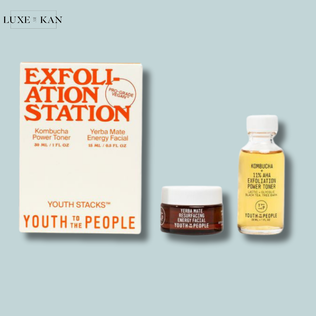 Youth To The People Exfoliation Station( 30ml, 15ml )