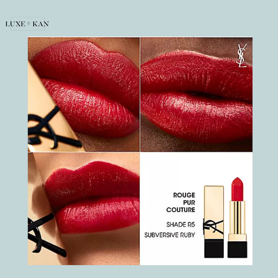YSL Rouge Pur Couture أحمر الشفاه القابل لإعادة التعبئة