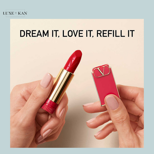 فالنتينو بيوتي روسو فالنتينو أحمر شفاه غير لامع قابل لإعادة التعبئة 3.4 جرام