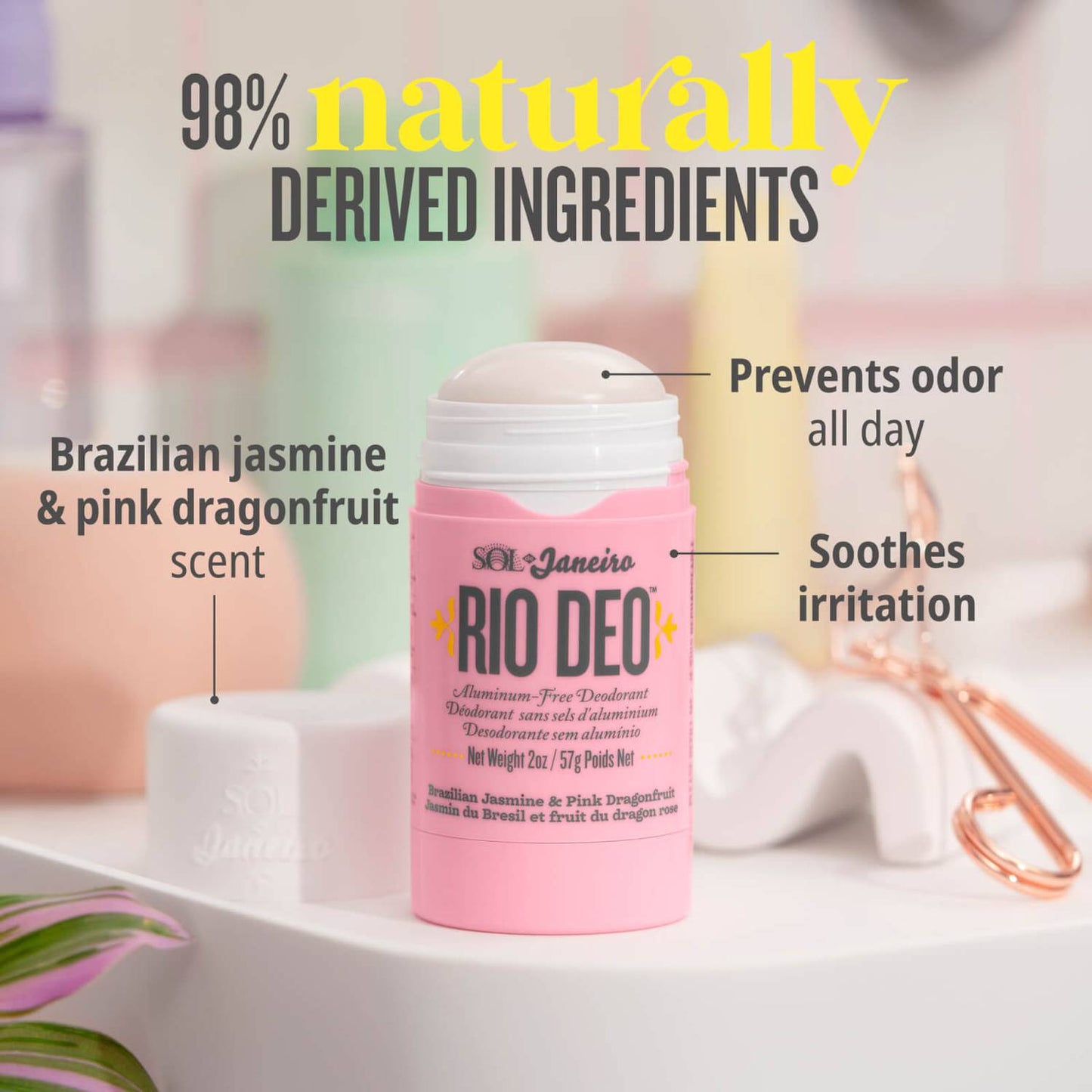SOL DE JANEIRO Beija Flor Rio Deodorant 57g