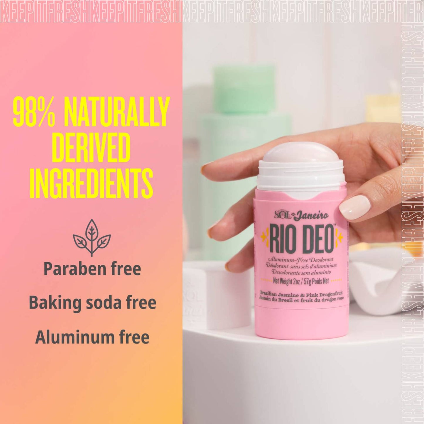SOL DE JANEIRO Beija Flor Rio Deodorant 57g