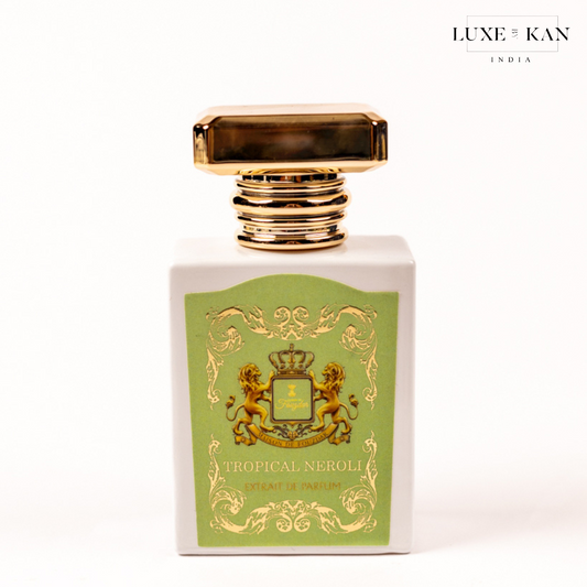 Maison de fouzdar tropical neroli perfume bottle.