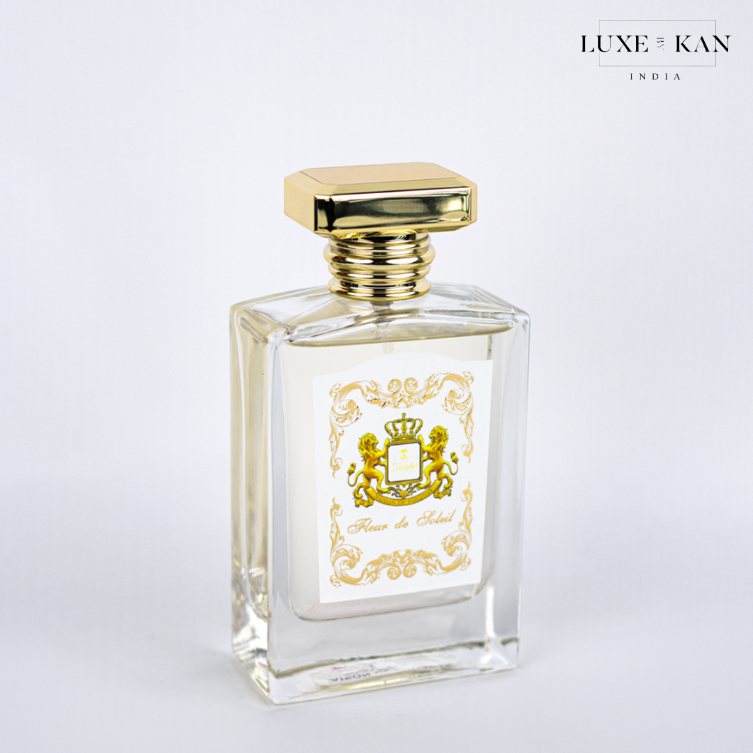 Maison de fouzdar fleur de soleil perfume bottle.