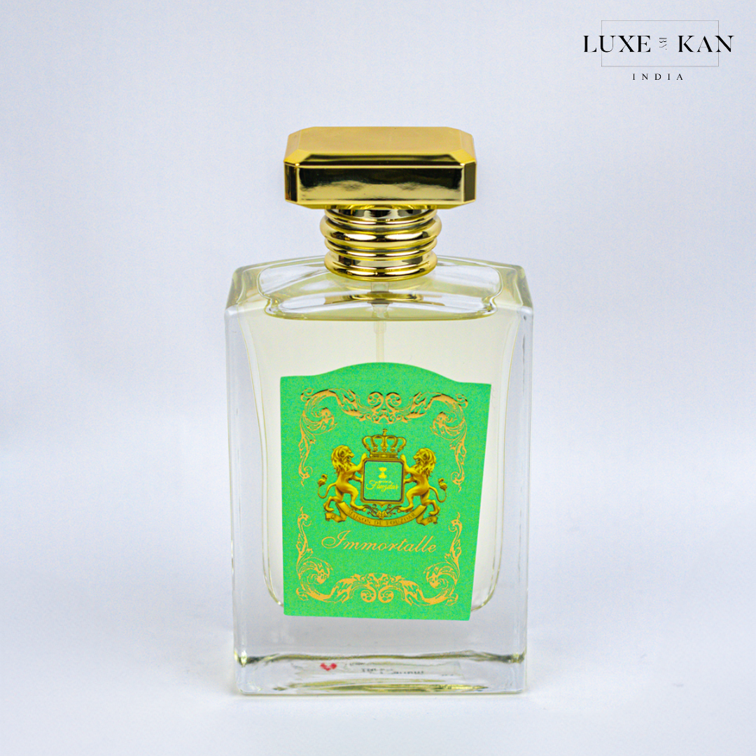 Maison de fouzdar immortalle perfume bottle.